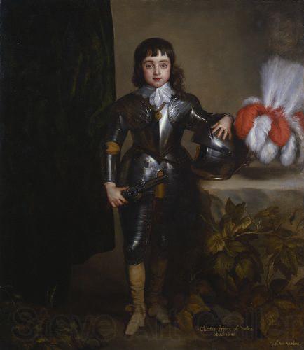 Anthony Van Dyck Charles II as child Norge oil painting art